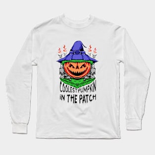 Coolest Pumpkin In The Patch - Coolest Halloween Long Sleeve T-Shirt